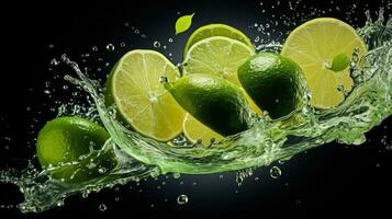 une photo de citron vert
