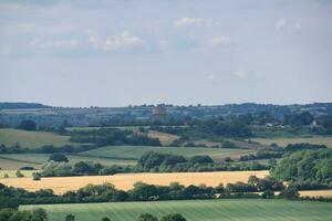 plus magnifique Britanique campagne paysage à aiguiser claquettes vallée de Angleterre luton, Royaume-Uni. image a été capturé sur juin 24, 2023 photo