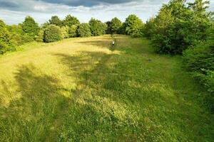 plus magnifique Britanique campagne paysage à aiguiser claquettes vallée de Angleterre luton, Royaume-Uni. image a été capturé sur juin 24, 2023 photo