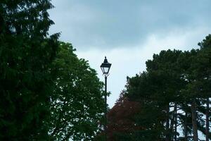 magnifique faible angle vue de local Publique parc de luton Angleterre Royaume-Uni photo