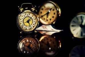 horloge de technologie vintage industrielle abstraite rétro photo