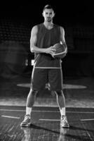 portrait de joueur de basket-ball photo