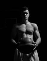 portrait de joueur de basket-ball photo