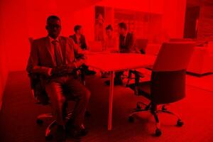 groupe de gens d'affaires au bureau photo