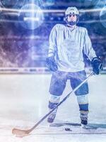 portrait de joueur de hockey photo