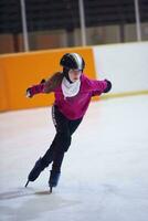 patinage de vitesse enfants photo