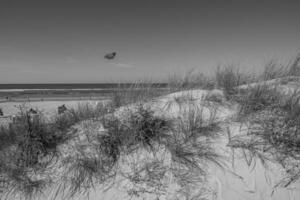 été temps sur langeoog île photo