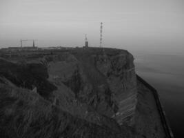 le île de helgoland dans le Nord mer photo