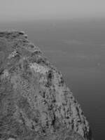 île de helgoland dans la mer du nord photo