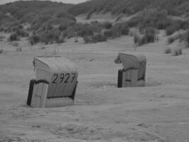 allemand île dans le Nord mer photo