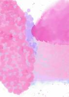 fond abstrait aquarelle rose photo