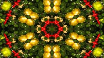 Kaléidoscope de célébration de Noël photo