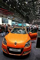 renault mégane voiture à 2012 Genève Exposition de véhicules photo