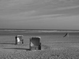 allemand île dans le Nord mer photo