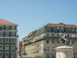 le ville de Lisbonne dans le Portugal photo