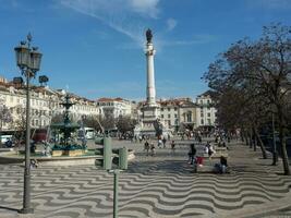 le ville de Lisbonne dans le Portugal photo