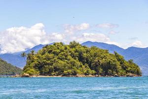 la grande île tropicale ilha grande, angra dos reis brésil. photo