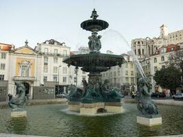 ville de lisbonne au portugal photo