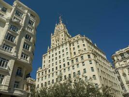 le ville od Madrid photo