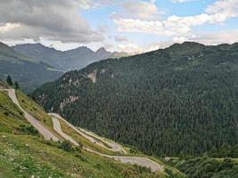 passo rombo entre l'Italie et l'Autriche photo