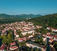 photo aérienne de dryanovo, bulgarie