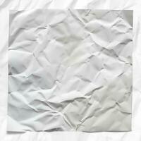 photo blanc froissé papier texture Contexte conception espace blanc Ton