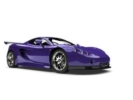 Royal violet moderne vite super voiture photo