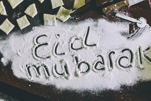 eid mubarak phrase photo