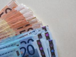 euro eur notes, union européenne ue avec espace de copie