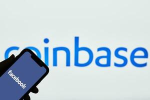 Facebook les partenaires avec coinbase photo