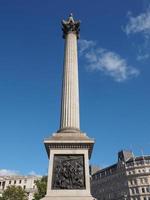 colonne nelson à londres photo