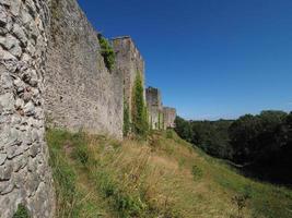 Ruines du château de Chepstow à Chepstow