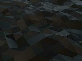 noir faible polygone abstrait Contexte - triangulée polygones photo