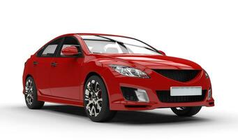 des sports voiture rouge 2 photo