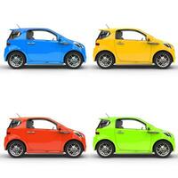 compact voitures - multicolore ensemble photo