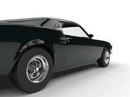 classique noir muscle voiture photo