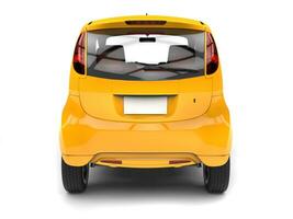 or Jaune compact voiture - retour vue photo