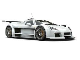 blanc courses supercar - studio beauté coup photo