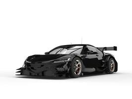 jet noir concept super des sports voiture - beauté coup photo