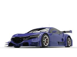 moderne super des sports voiture concept - éminence violet travail de peinture photo