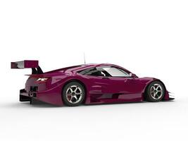 moderne super des sports voiture concept - minuit violet travail de peinture photo