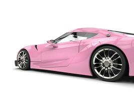 chaud rose moderne super des sports voiture - Couper coup photo