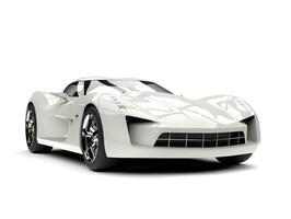 sublime blanc super des sports concept voiture photo