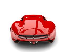Feu rouge moderne super des sports voiture - retour vue photo