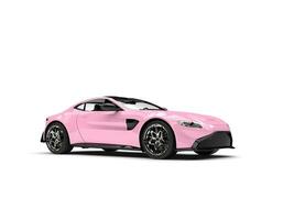 bonbons rose moderne luxe des sports voiture - côté vue photo