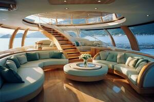 luxe yacht intérieur photo