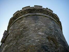 vieux celtique Château la tour, Liège ville prison prison dans Irlande. forteresse, citadelle Contexte photo