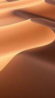le sable dunes dans le désert ai généré photo