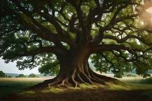 le arbre de vie, par James Harrison. généré par ai photo
