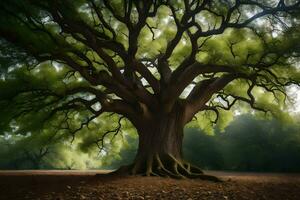 le arbre de la vie par James Wyatt. généré par ai photo